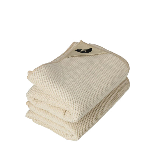 Klud Wafel Keukendoeken Almond 2 Stuks