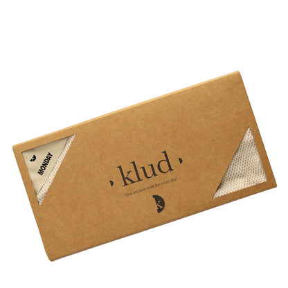 Klud Wafel Microvezel Vaatdoekjes Almond 7 Stuks