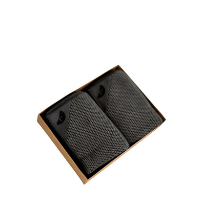 Klud Wafel keukendoeken Charcoal 2 Stuks