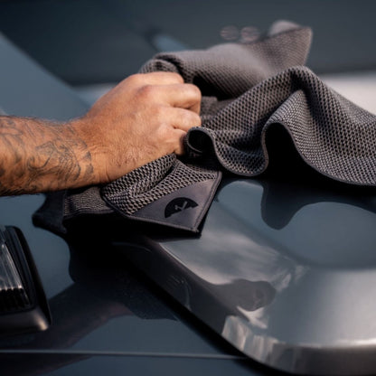 Klud Wafel keukendoeken Charcoal 2 Stuks