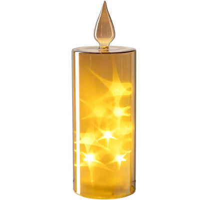 Leonardo Riposo Kaarslamp met Ledverlichting Goud 27 cm