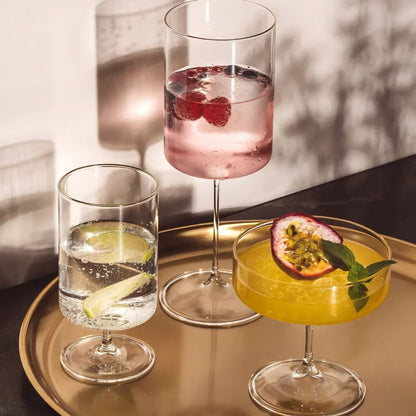 Leonardo Basso Tumbler op Voet 350 ml 2 Stuks