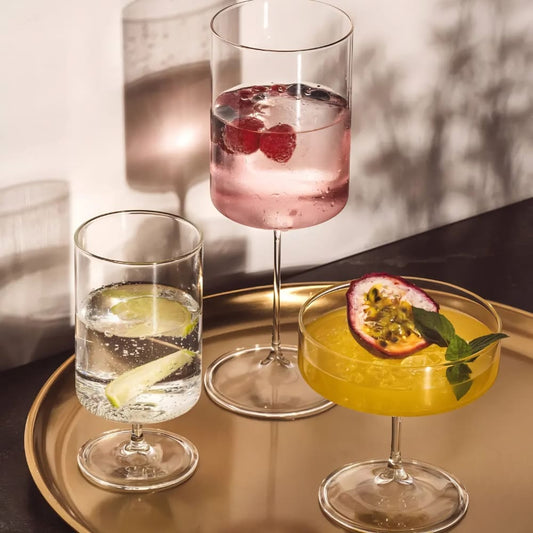 Leonardo Basso Tumbler op Voet 350 ml 2 Stuks