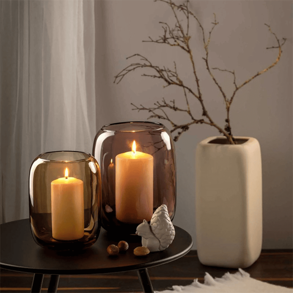 Leonardo Camminata Laterne Violett 22 cm