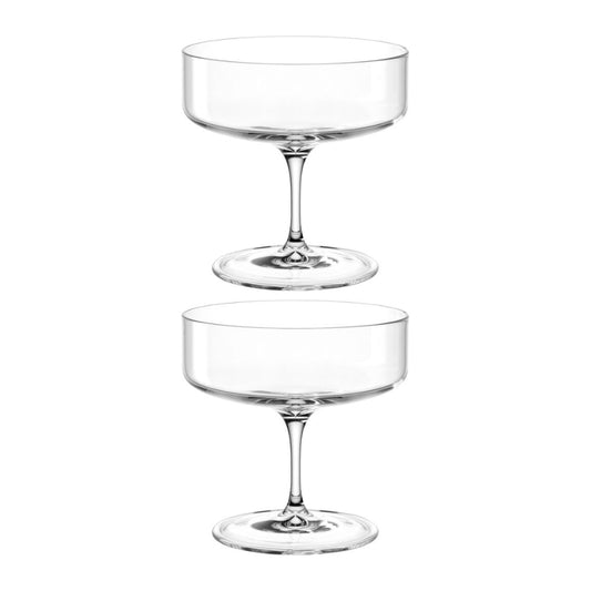 Leonardo Basso Champagne Coupe 320 ml 2 Stuks