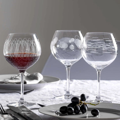 Leonardo Casella Burgundy Glazen Assorti 6 Stuks