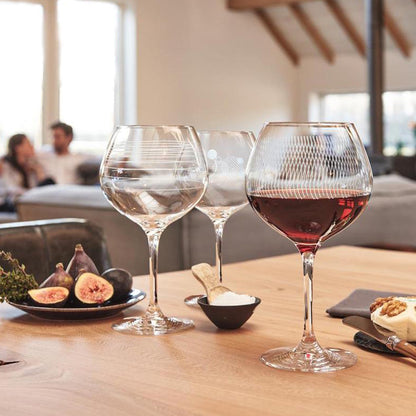Leonardo Casella Burgundy Glazen Assorti 6 Stuks