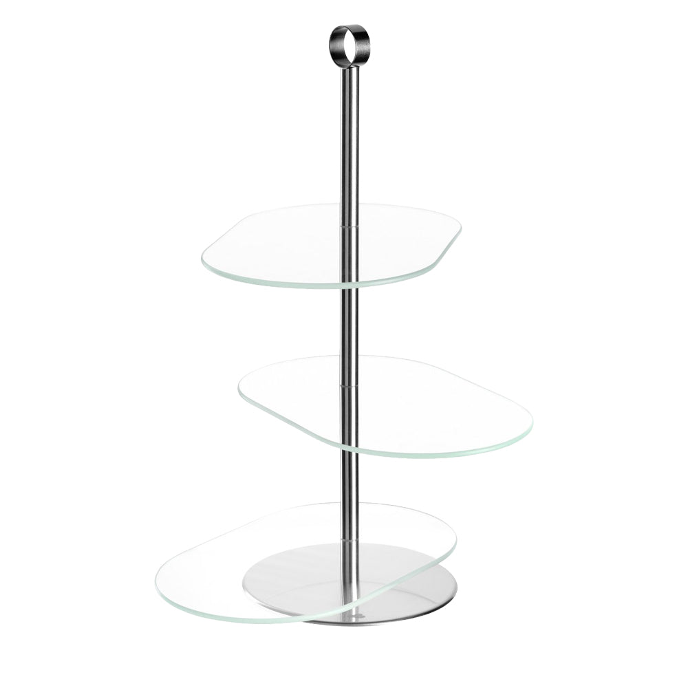 Leonardo Cena Etagère Asymmetrisch Zilver