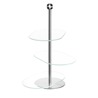 Leonardo Cena Etagère Asymmetrisch Zilver