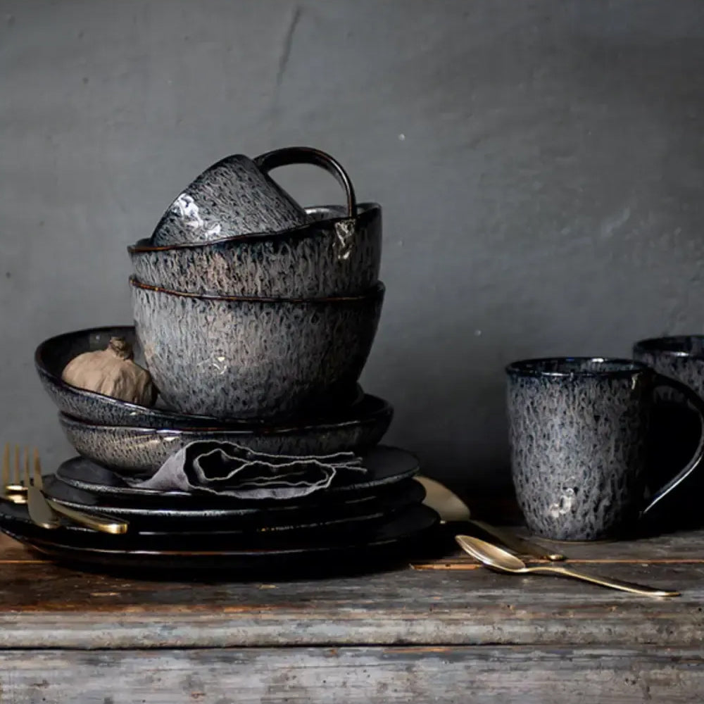 Leonardo Matera Teller Grau 27 cm