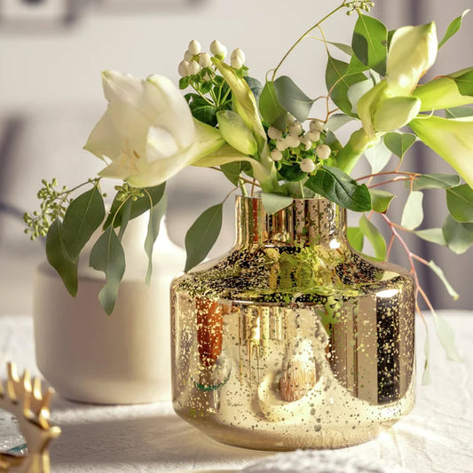 Leonardo Milano Vaas Gold Speckled Small