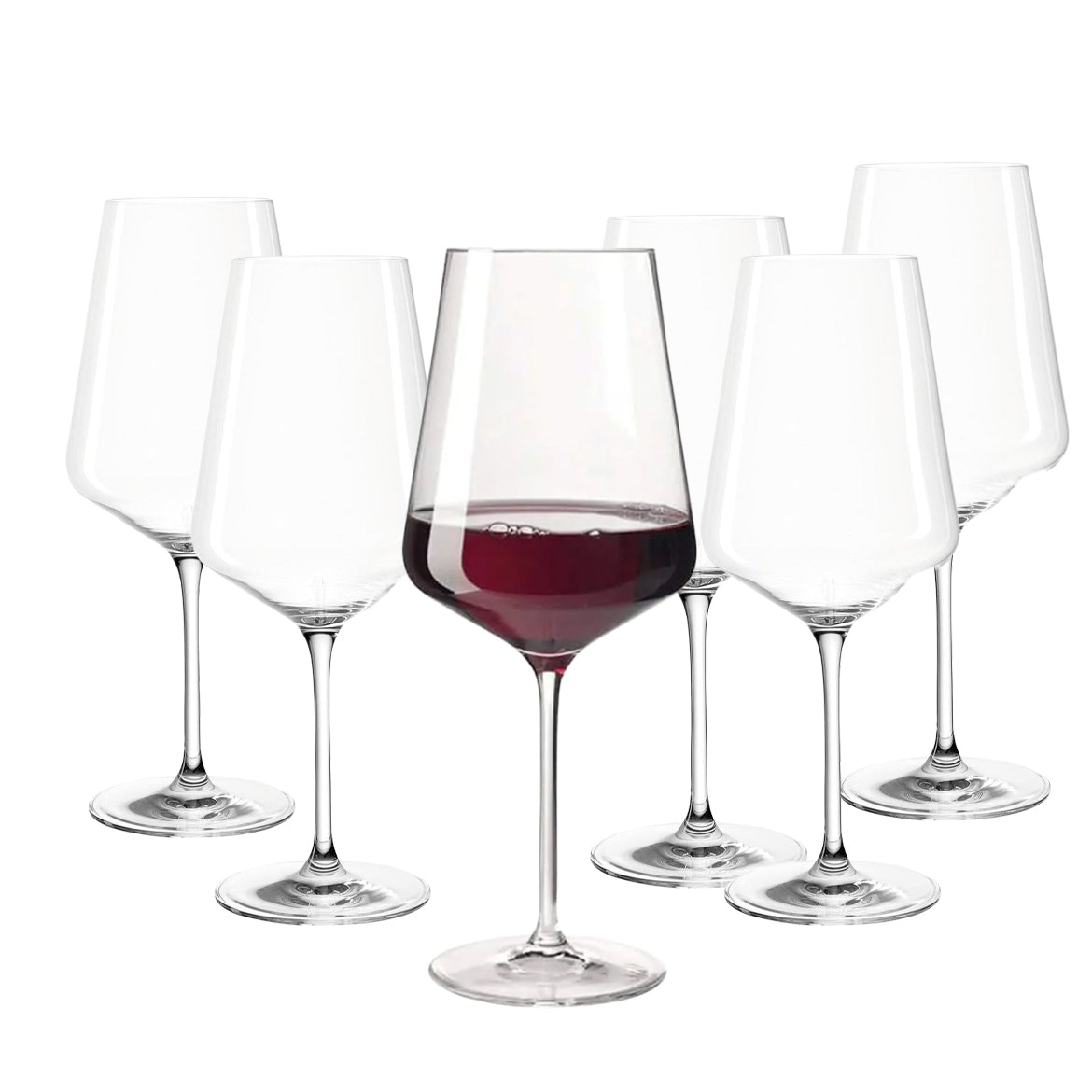 Leonardo Puccini Rood Wijnglas 6 Stuks