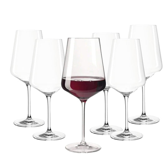 Leonardo Puccini Rood Wijnglas 6 Stuks