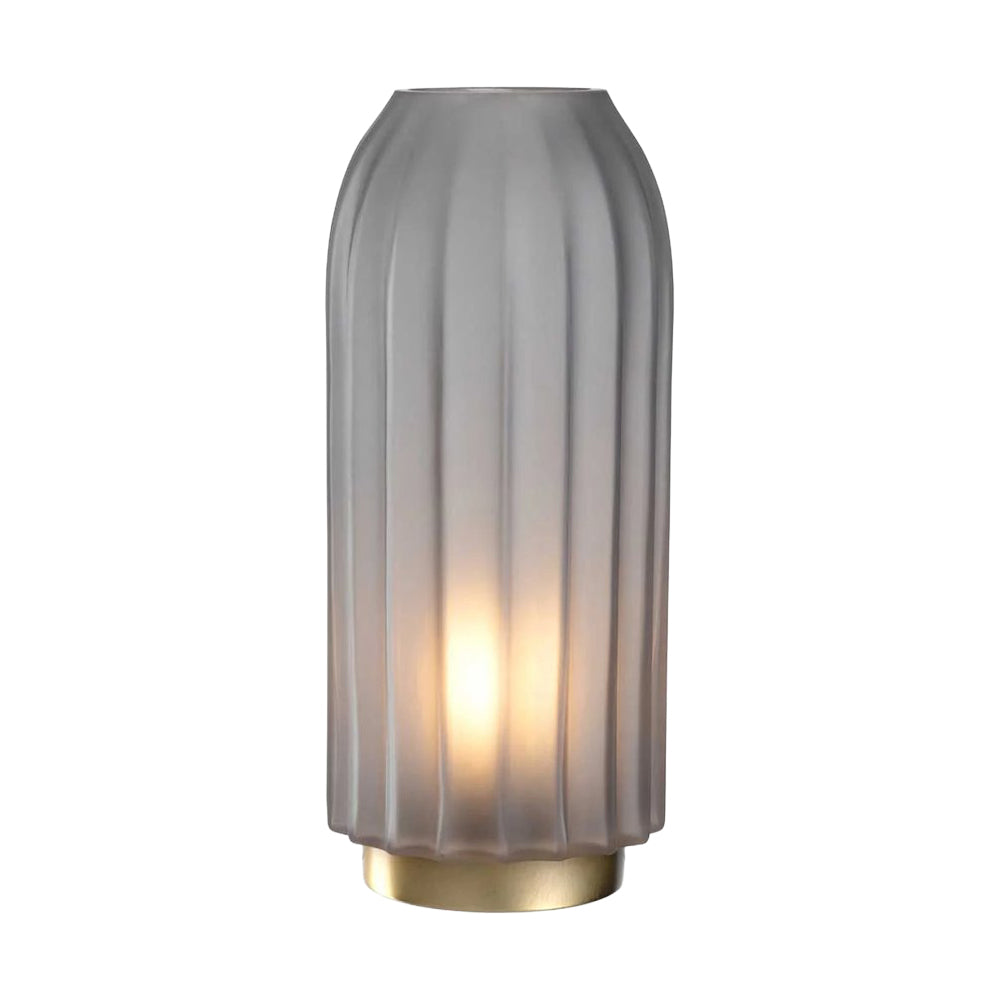 Leonardo Silenzio LED-Lampe Grau 28 cm