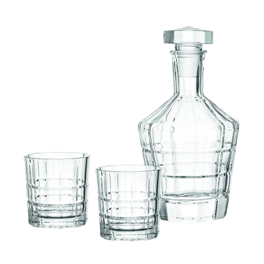 Leonardo Spiritii Whisky Decanteerset Met 2 Glazen