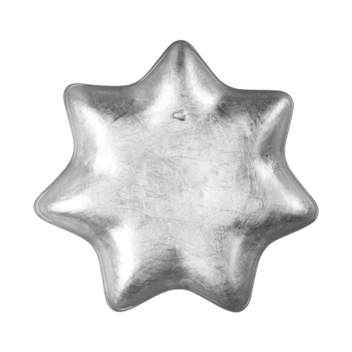 Leonardo Stella Ster Bord Zilver 28 cm
