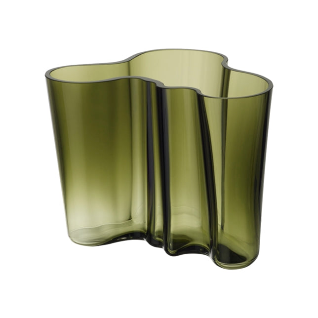 Iittala Alvar Aalto Vaas Mosgroen 16 cm