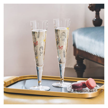 Ritzenhoff Goldnacht Champagneglas London Edition