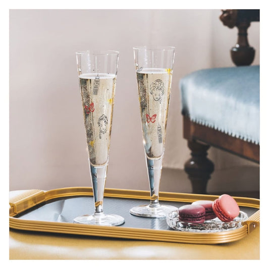 Ritzenhoff Goldnacht Champagneglas London Edition