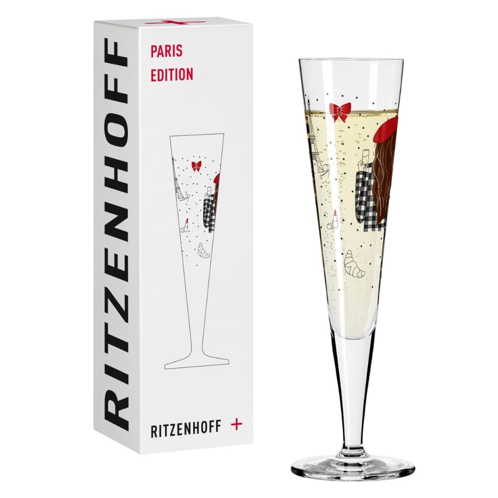 Ritzenhoff Goldnacht Champagneglas Paris Edition