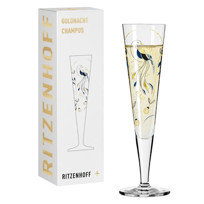 Ritzenhoff Goldnacht Champus Champagneglas 1043