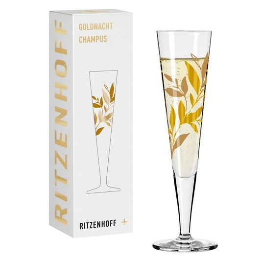 Ritzenhoff Goldnacht Champus Champagneglas 1047