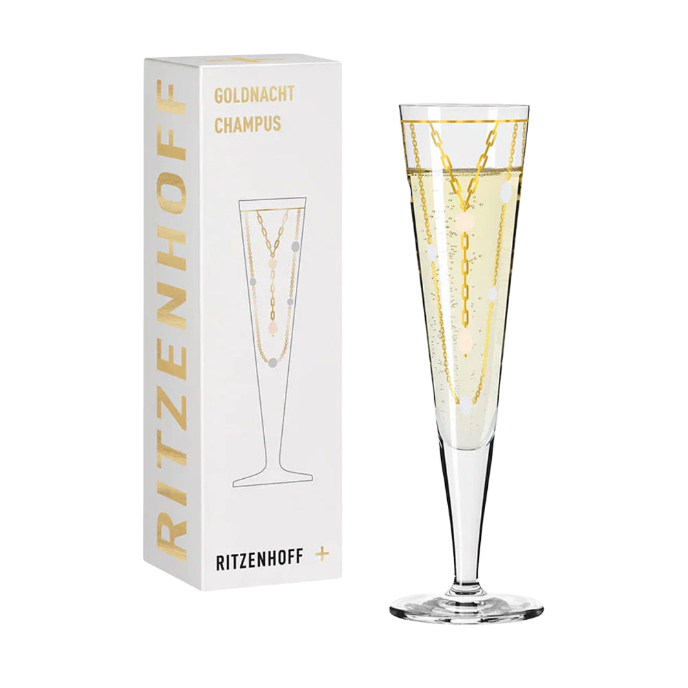 Ritzenhoff Goldnacht Champus Champagneglas 1039
