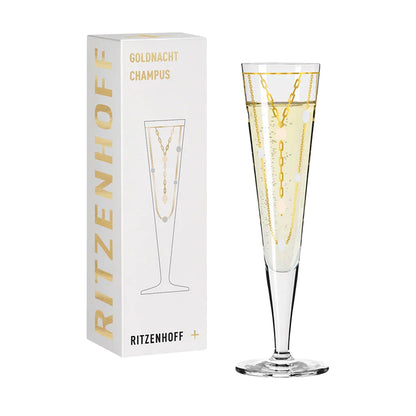 Ritzenhoff Goldnacht Champus Champagneglas 1039