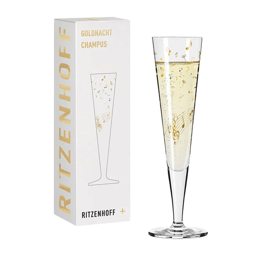 Ritzenhoff Goldnacht Champus Champagneglas 1046