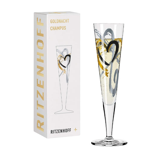 Ritzenhoff Goldnacht Champus Champagneglas 8190