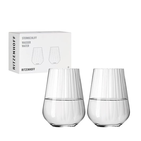 Ritzenhoff Sternschliff Waterglas 2 Stuks