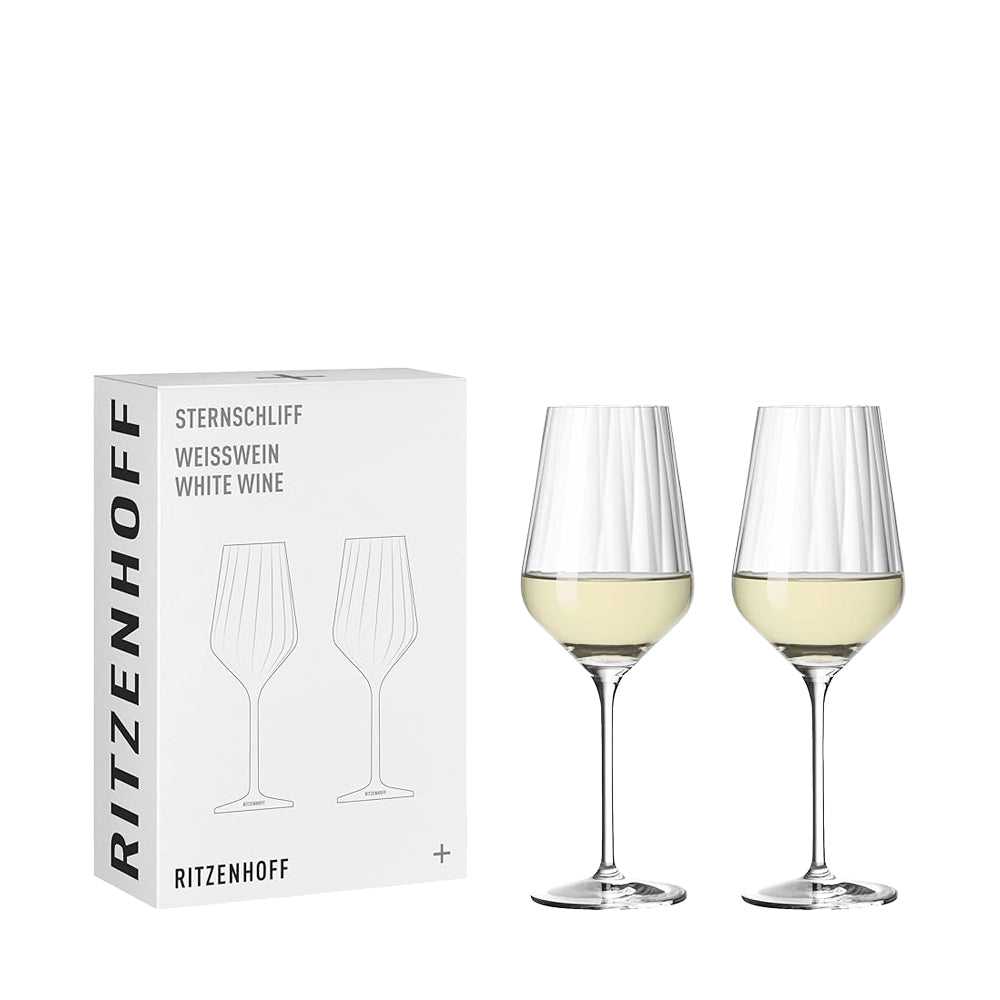 Ritzenhoff Sternschliff Wit Wijnglas 2 Stuks