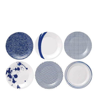 Royal Doulton Pacific Frühstücksteller-Set 23 cm 6-teilig