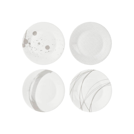 Royal Doulton Pacific Stone Gebaksbord Set 16 cm 4 Stuks