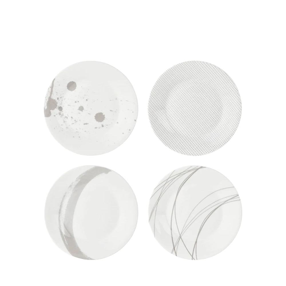 Royal Doulton Pacific Stone Gebaksbord Set 16 cm 4 Stuks
