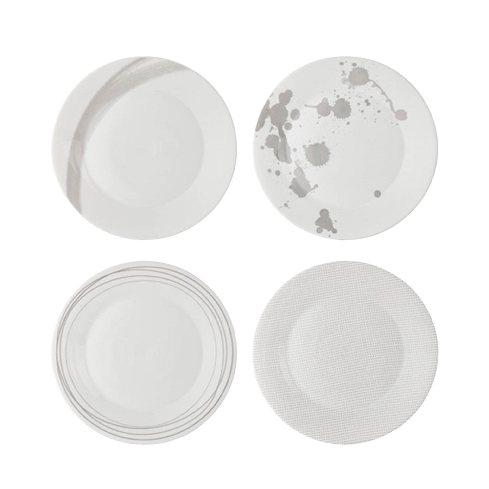 Royal Doulton Pacific Stone Frühstücksteller-Set 23 cm 4-teilig