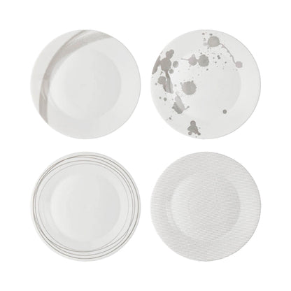 Royal Doulton Pacific Stone Pastabord Set 23 cm 4 Stuks