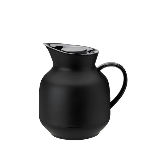 Stelton Amphora Thermoskan Thee Soft Black 1 L