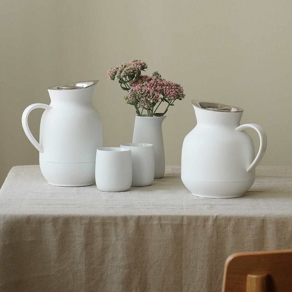 Stelton Amphora Thermoskan Soft Wit 1 L