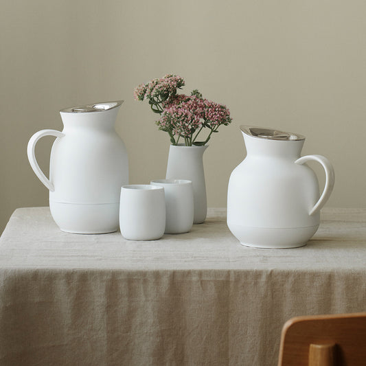 Stelton Amphora Thermoskan Soft Wit 1 L