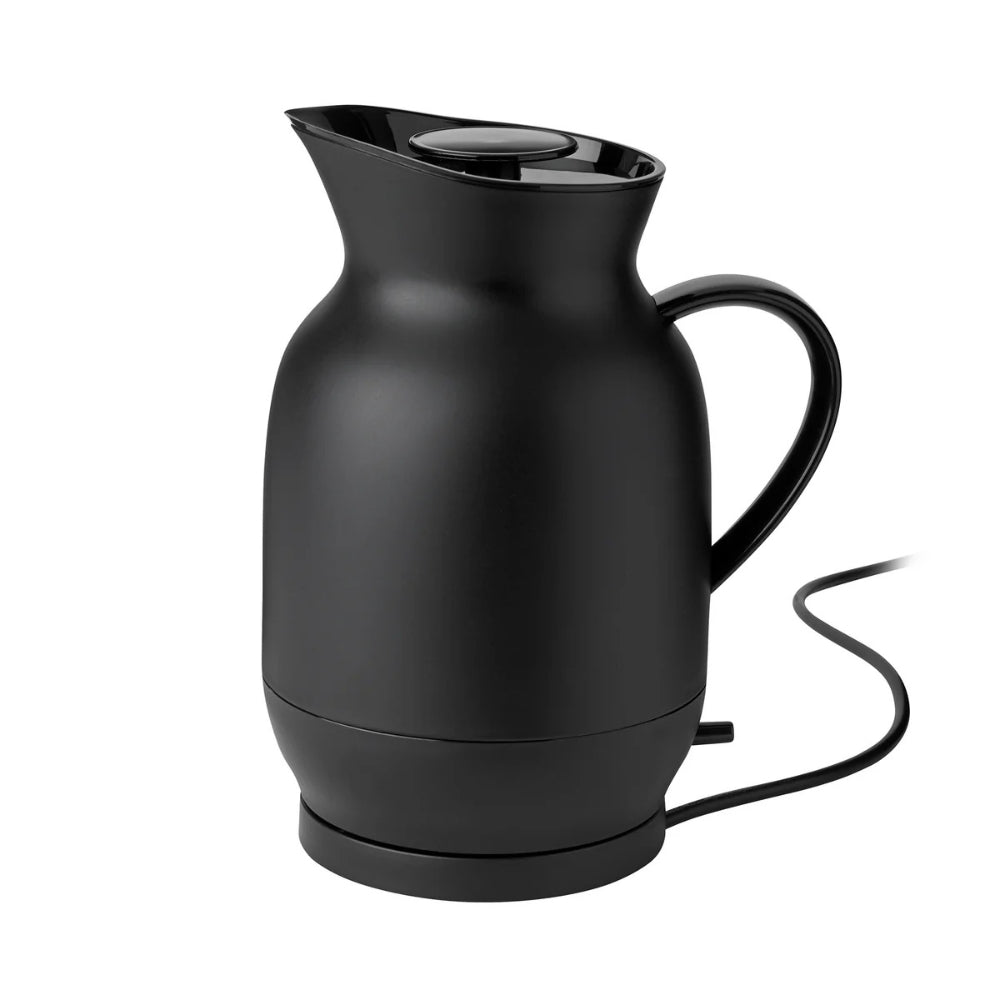 Stelton Amphora Waterkoker Soft Black 1.2 L