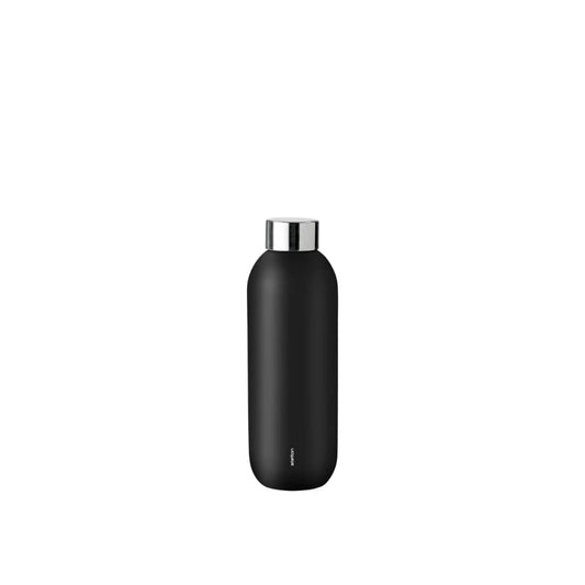 Stelton Keep Cool Thermosfles Soft Black 0,6 L