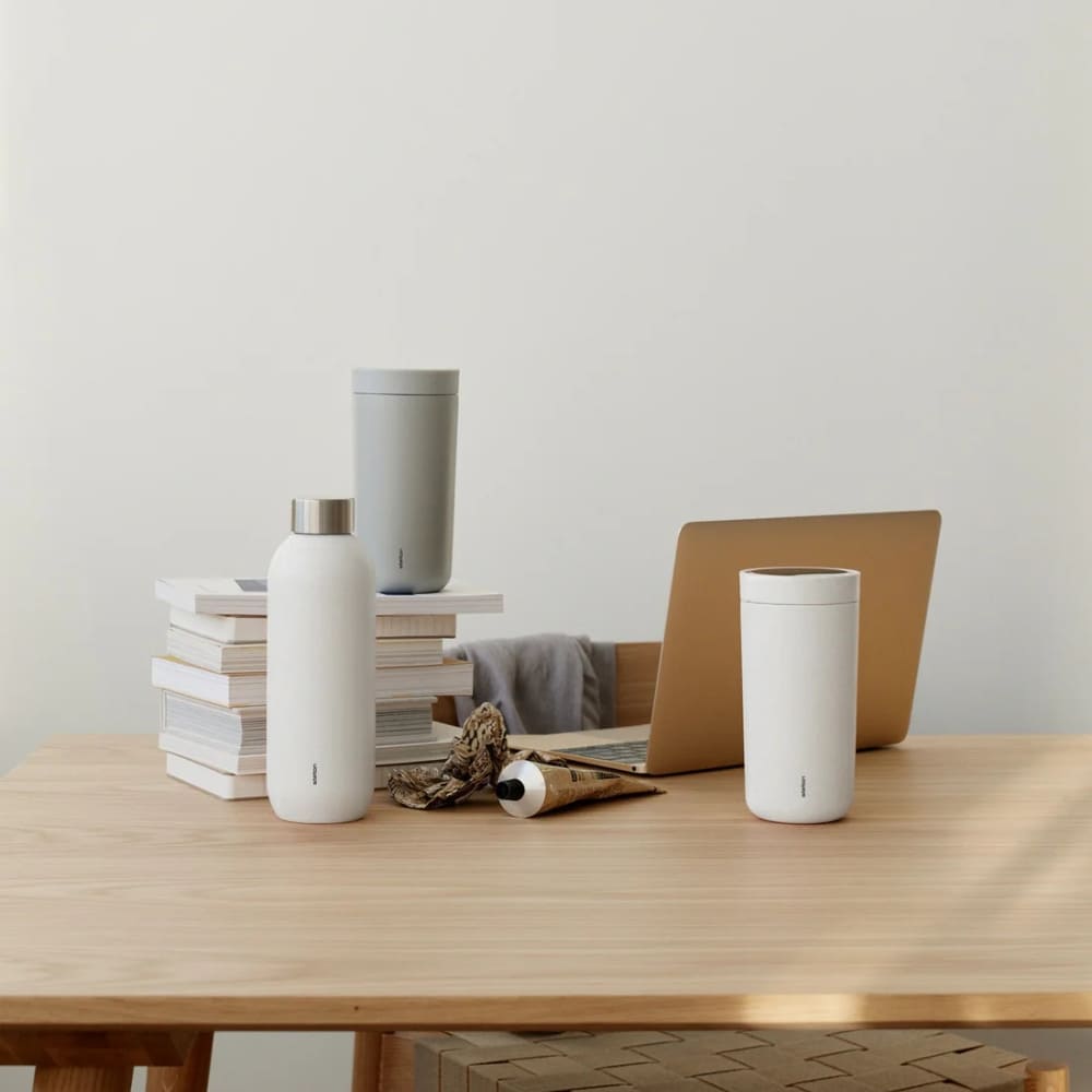 Stelton To Go CliCk Thermosbeker Soft Chalk 0,4 L