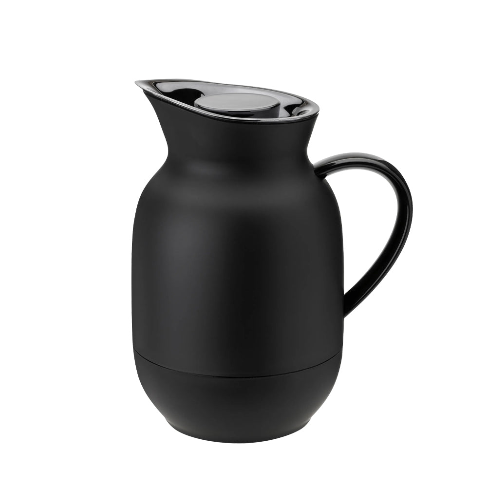Stelton Amphora Thermoskan Soft Black 1 L