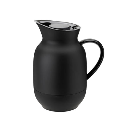 Stelton Amphora Thermoskan Soft Black 1 L