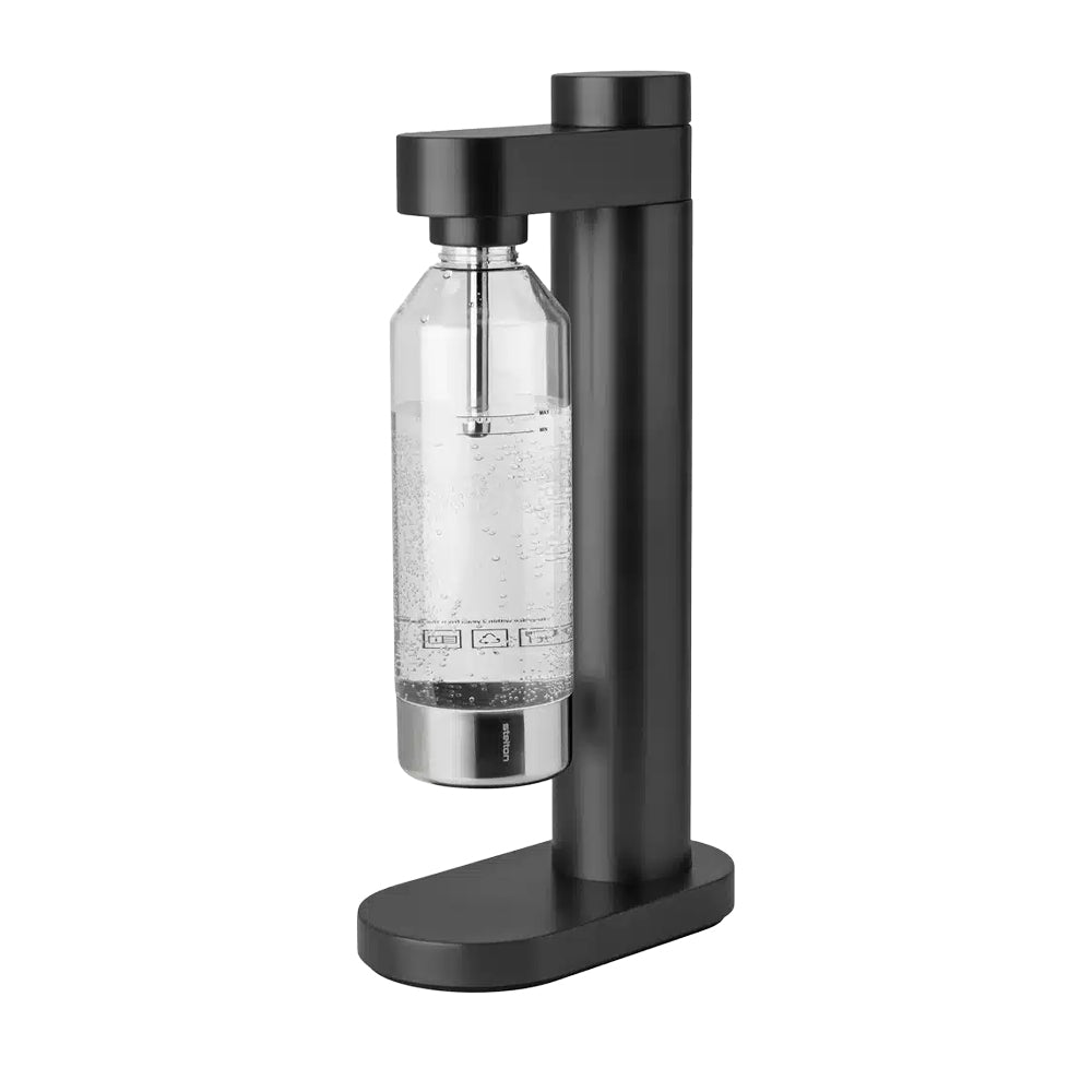 Stelton Brus Carbonator Zwart Metallic