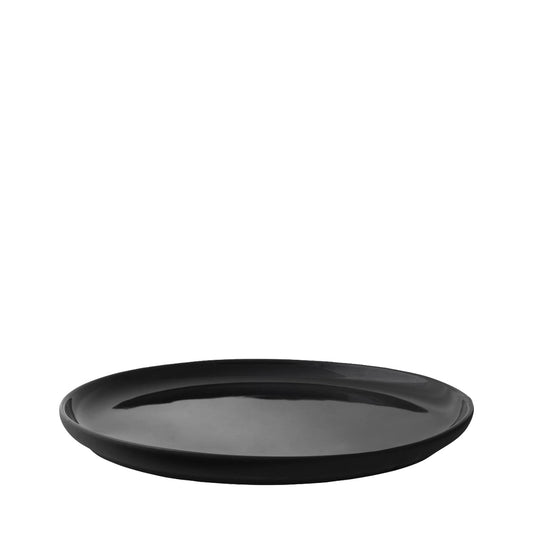 Stelton Theo Ontbijtbord Zwart 22 cm 2 Stuks