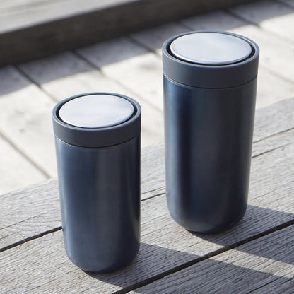 Stelton To Go CliCk Thermosbeker Blauw