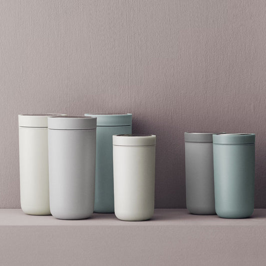 Stelton To Go CliCk Thermosbeker Chalk