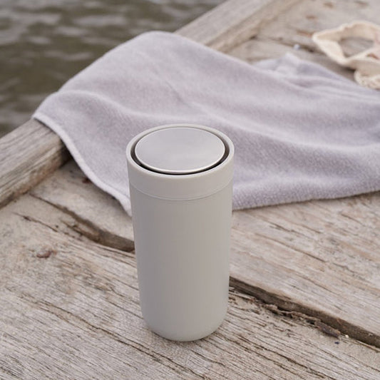 Stelton To Go CliCk Thermosbeker Grey